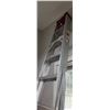 Image 2 : Aluminum 9 Step Extension Ladder