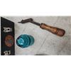 Image 6 : Vintage Metal Film Reels, Felt Hat, Lunchbox, Tools and Insulator