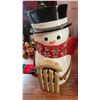 Image 12 : Christmas Decorations Including Nativity Set, Ornaments, and Ceramic Trees