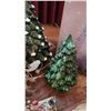 Image 7 : Christmas Decorations Including Nativity Set, Ornaments, and Ceramic Trees