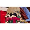 Image 2 : Christmas Decorations Including Plush Figures, Wreath, Garlands, Lights, Stockings