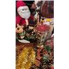 Image 5 : Christmas Decorations Including Plush Figures, Wreath, Garlands, Lights, Stockings