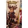 Image 6 : Christmas Decorations Including Plush Figures, Wreath, Garlands, Lights, Stockings