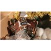 Image 11 : Christmas Holiday Village, LED Decor, Wreath, Garlands, and Figurines Lot