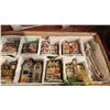 Image 4 : Christmas Holiday Village, LED Decor, Wreath, Garlands, and Figurines Lot