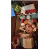 Image 6 : Christmas Holiday Decorations Including Wreath, Snowmen, and Ornaments