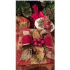 Image 9 : Christmas Holiday Decorations Including Wreath, Snowmen, and Ornaments