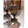 Image 5 : Glassware with Animal Figurines and Watkins Goblet
