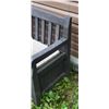 Image 7 : Outdoor Storage Chest With Rustic Wooden Wedding Sign