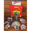 Image 1 : Apples to Apples Party Box, Sports Trading Cards, Jar of Marbles, Toy Vehicles
