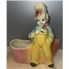 Image 3 : Ceramic Dutch Boy and Girl Planters