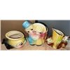Image 2 : Three Ceramic Figural Planters Including Fish, Bears, and Children