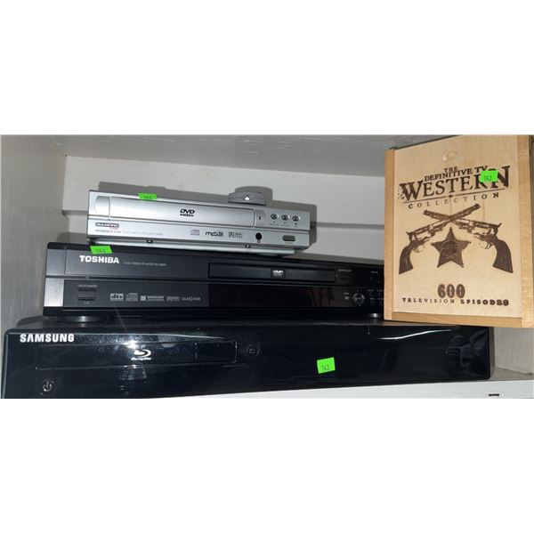 Samsung Blu-ray Player, Toshiba DVD Player, and more