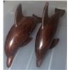 Image 4 : Decorative Lot: Wood Toy Cars, Dolphin Figurines, Candle, Treble Clef, and Beaded Accessories