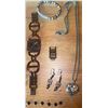 Image 3 : Costume Jewellery Collection with Wristwatches, Necklaces, Bracelets, and Earrings