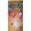 Image 3 : Costume Jewellery Lot Including Necklaces, Bracelets, Earrings, Watch and Pendant