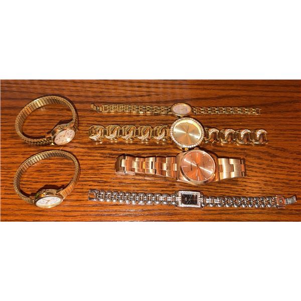 6 Women's Wristwatches Timex, Seiko, Citizen Eco-Drive, SO & CO, Zadig & Voltaire