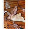 Image 9 : Costume Jewellery with Brooches, Pendants, and Bracelet