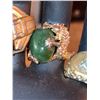 Image 3 : Costume Jewellery Lot Including Necklaces, Rings, Bracelets and Cufflinks
