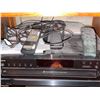 Image 3 : Sony 5 CD Changer with Remote Controls, Onkyo Receiver, and CD Collection