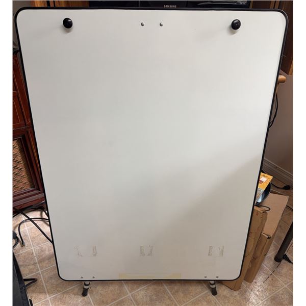 Double-Sided Whiteboard with Aluminium Easel Stand