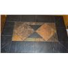 Image 2 : Rectangular Slate and Stone Mosaic Coffee Table