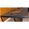 Image 4 : Rectangular Slate and Stone Mosaic Coffee Table