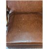 Image 3 : Western-Themed Upholstered Rocking Chair with Wagon Wheel Arms