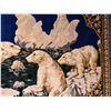 Image 3 : Woven Wall Tapestry Featuring Polar Bears and Iceberg Scene