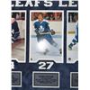 Image 3 : Toronto Maple Leafs Legends Framed Photo Plaque by Signature Authentics