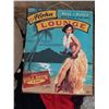 Image 2 : Costume Set with Red and Black Dress, Straw Hat, Novelty Sunglasses, and Aloha Lounge Sign