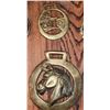 Image 6 : Brass Horse Brasses with Animal and Commemorative Motifs