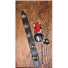 Image 1 : Decorative German Cowbell, Brass Love Spoon, and Leather Strap with Bells