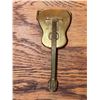 Image 6 : Five Solid Brass Ornaments Including Guitar Belt Buckle and Nautical Hook