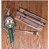 Image 1 : Alexander Keith's IPA Beer Tap Handle, Guantanamera Cuban Cigar, Wood Ashtray, and Cigar Holder