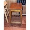 Image 2 : Three Mixed Wood Bar Stools