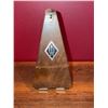 Image 1 : Pyramid-Shaped Wood Mechanical Metronome with Tuning Fork Emblem