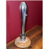 Image 3 : RCAF Marked Chromed Artillery Shell on Wooden Base