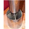 Image 4 : RCAF Marked Chromed Artillery Shell on Wooden Base