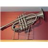 Image 4 : Metal Trumpet Player Sculptures, Trumpet Model, and Piano Key Figurines