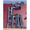 Image 6 : Metal Trumpet Player Sculptures, Trumpet Model, and Piano Key Figurines