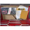 Image 4 : Boss Red Metal Rolling Toolbox with Assorted Hand Tools