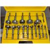Image 2 : Starwood 16-Piece Forstner Bit Set in Yellow Case