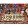 Image 2 : Barware Lot with Shot Glasses, Coasters, Ice Bucket, Cocktail Shaker, and Bar Accessories