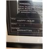 Image 3 : Framed Manhattan Cocktail Recipe Art Print by E. Henderson