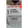 Image 2 : Winchester .44 Rem Magnum 240 Gr Jacketed Soft Point Ammo Box