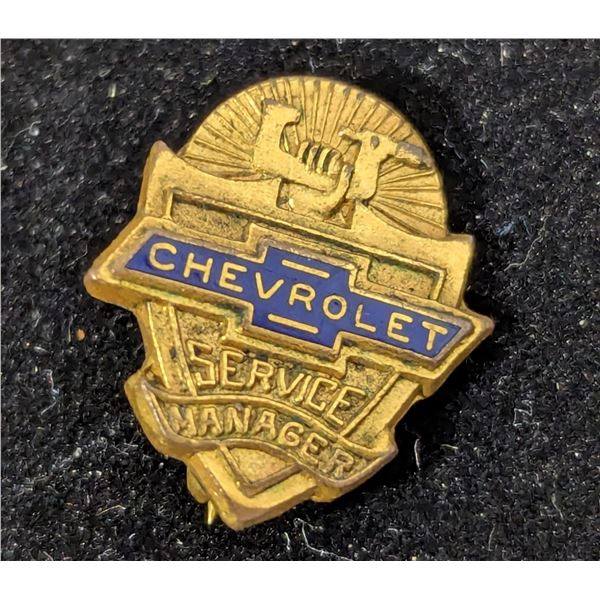VTG Chevrolet Service Manager Pin