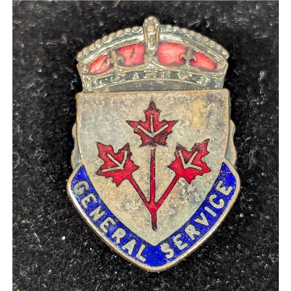 VTG WWII Canadian General Service Badge
