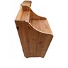 Image 5 : Solid Pine Wood Side Cabinet with Open Shelf and Storage Door