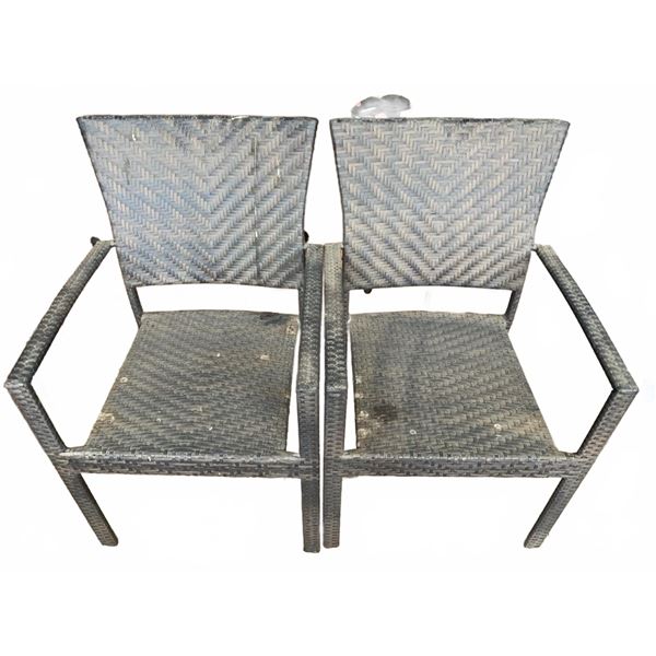 CANVAS Collection Woven Patio Chairs